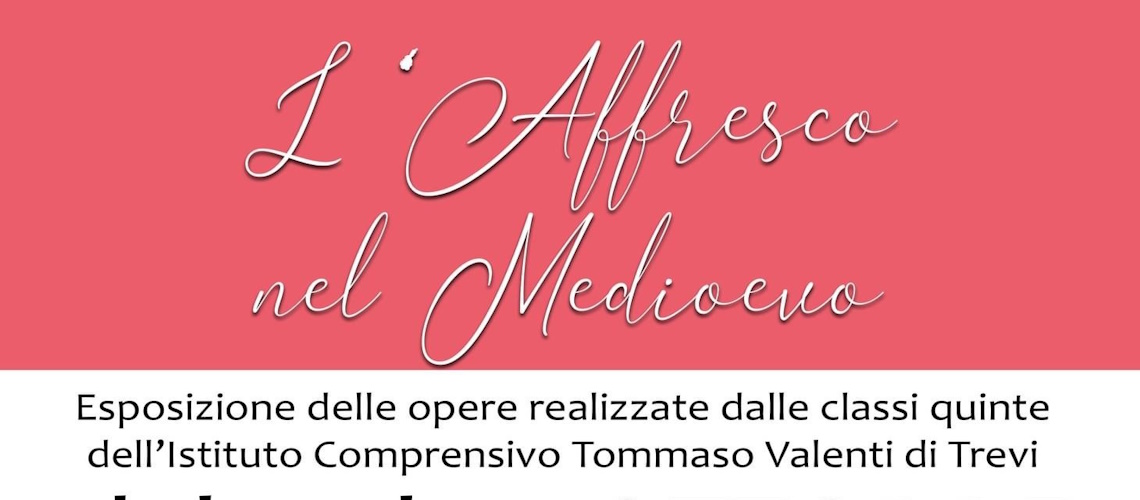 playbill l'affresco nel medioevo - Trevi